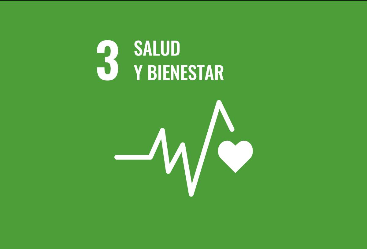 Icono de salud y bienestar con electrocardiograma y corazón sobre fondo verde.