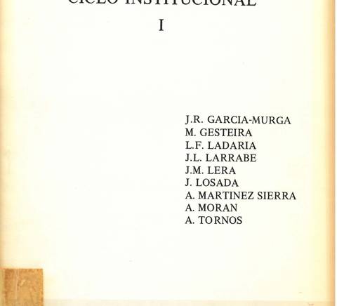 The image shows the cover of a book titled 'La Teologia Sistematica en el Ciclo Institucional I', published by Universidad Pontificia Comillas in Madrid.