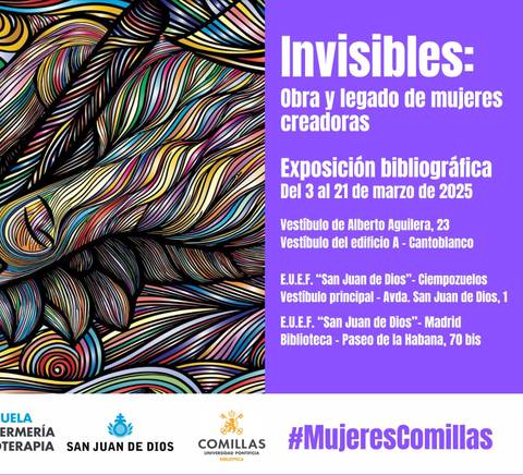 Exposición bibliográfica que celebra el legado de mujeres creadoras.