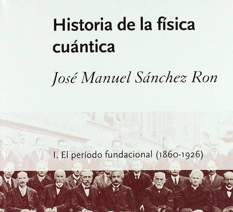 Una portada de libro que trata sobre la historia de la física cuántica.
