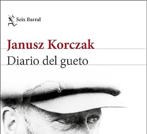 La imagen muestra la portada del libro 'Diario del gueto' de Janusz Korczak.