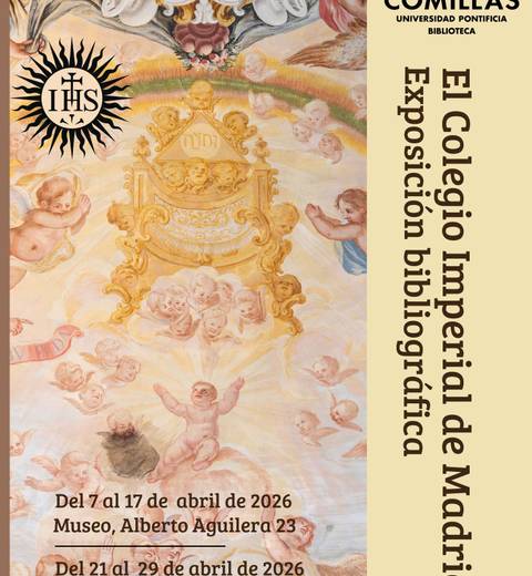 Cartel promocional de la exposición bibliográfica 'El Colegio Imperial de Madrid', que se llevará a cabo en el museo Alberto Aguilera y en la biblioteca del campus de Cantoblanco.