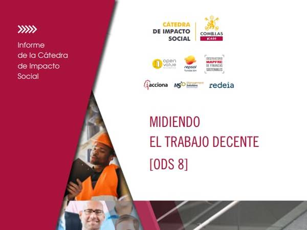 El informe aborda la medición del trabajo decente en el contexto de los Objetivos de Desarrollo Sostenible.