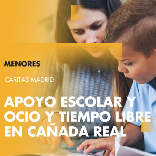 La imagen muestra a una mujer ayudando a un niño en una actividad educativa.