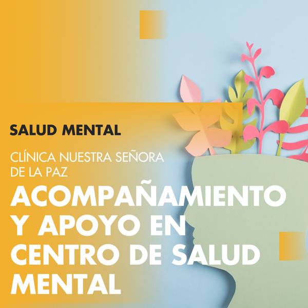 Imagen que promueve servicios de salud mental en una clínica.