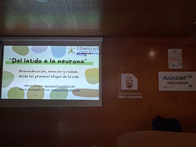 Presentación sobre neuroeducación, emoción y cuidado desde las primeras etapas de la vida.