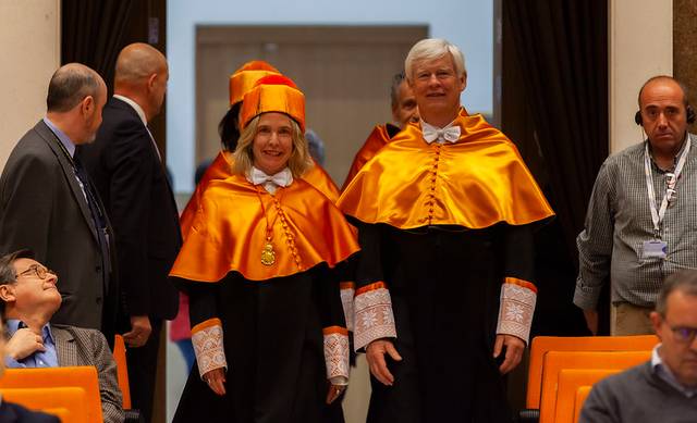 Robert F. Engle y Eduardo Schwartz  doctores honoris causa