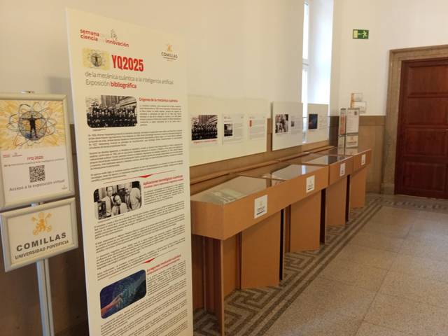 Una exposición en la Universidad Pontificia Comillas que presenta materiales y documentos sobre la historia de la investigación científica.
