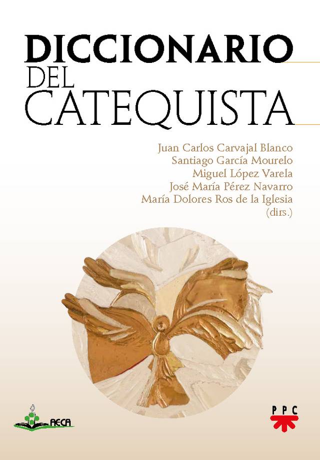 Portada del Diccionario del Catequista que incluye títulos y nombres de los directores.