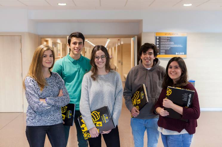 Students Cantoblanco Campus Comillas University