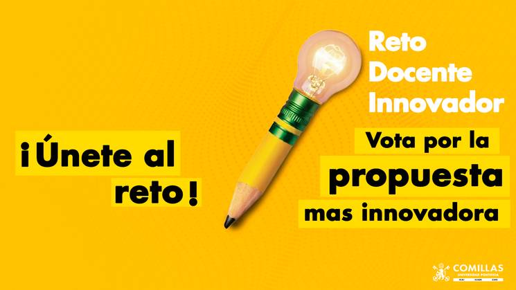 Una invitación a un reto docente sobre innovación educativa.