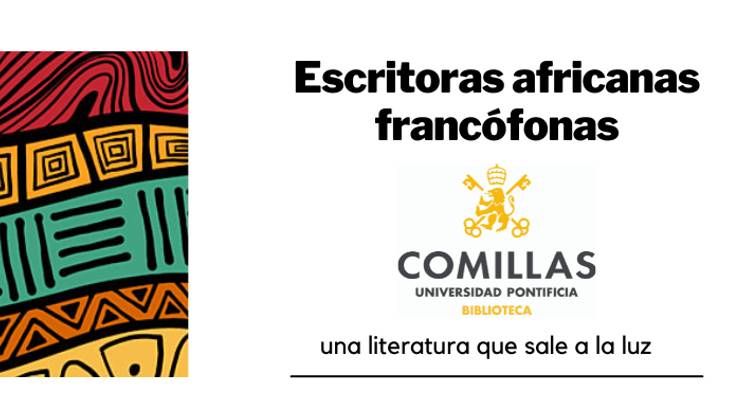 La imagen presenta un diseño colorido que celebra a las escritoras africanas francófonas.