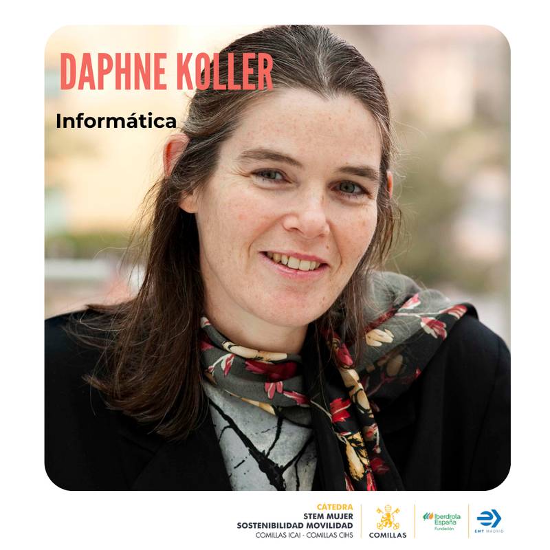 Retrato de una mujer con el pelo largo y una bufanda, destacando su contribución en el campo de la informática.