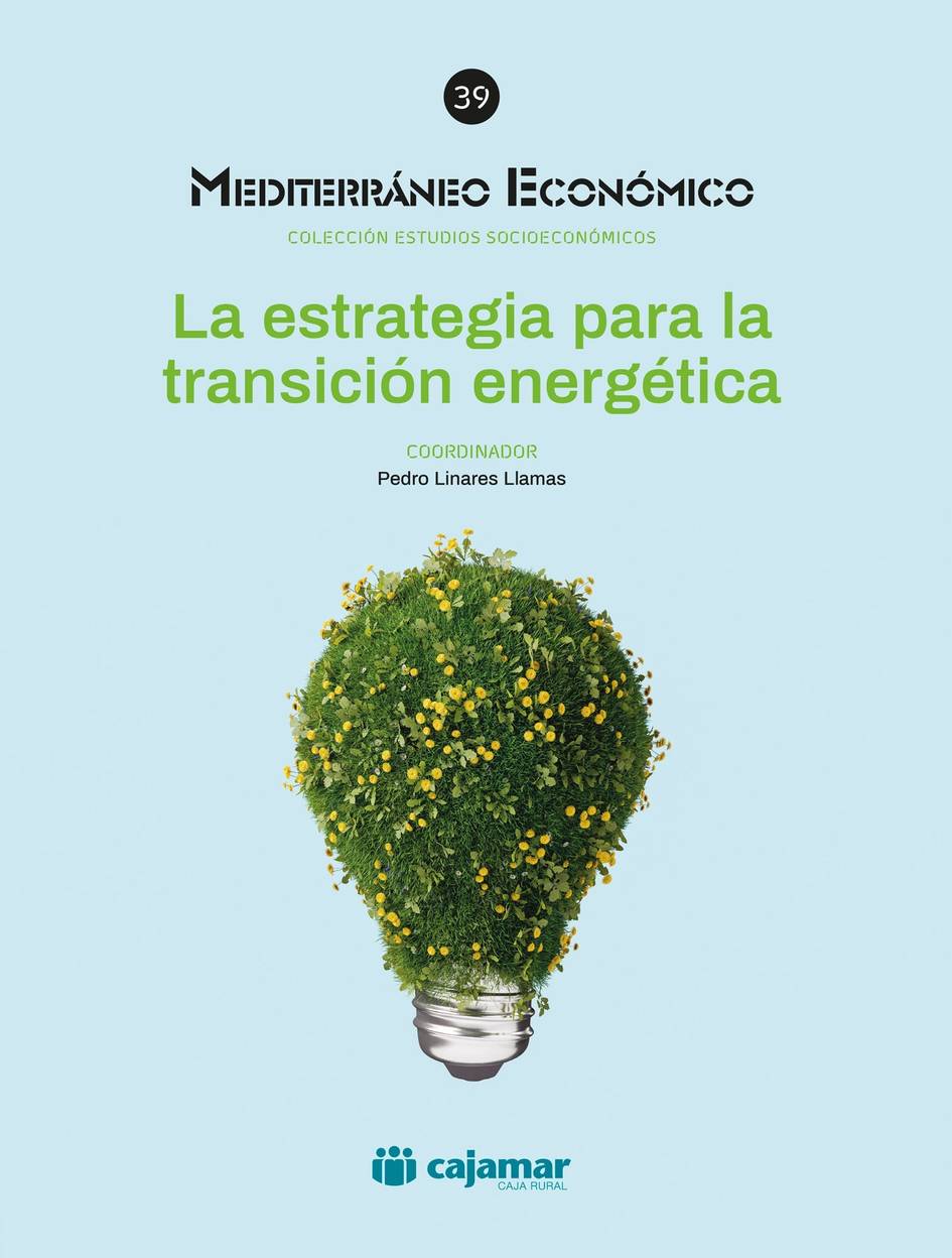 El libro trata sobre la estrategia para la transición energética.