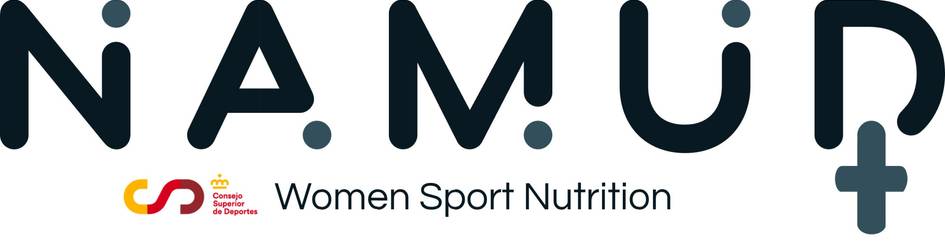 Logotipo de una marca de nutrición deportiva para mujeres.