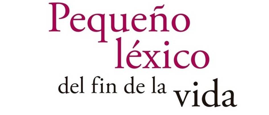 La imagen presenta el título de un libro que se centra en la temática del fin de la vida.