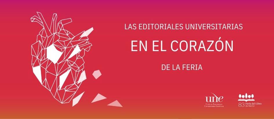 banner de La UNE en la Feria del libro 2024