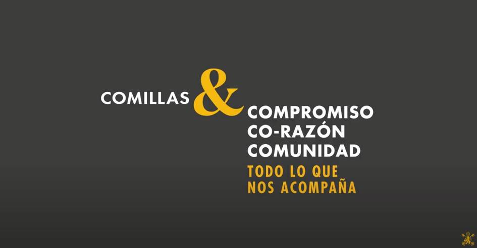 Imagen con texto que expresa valores de comunidad y compromiso.