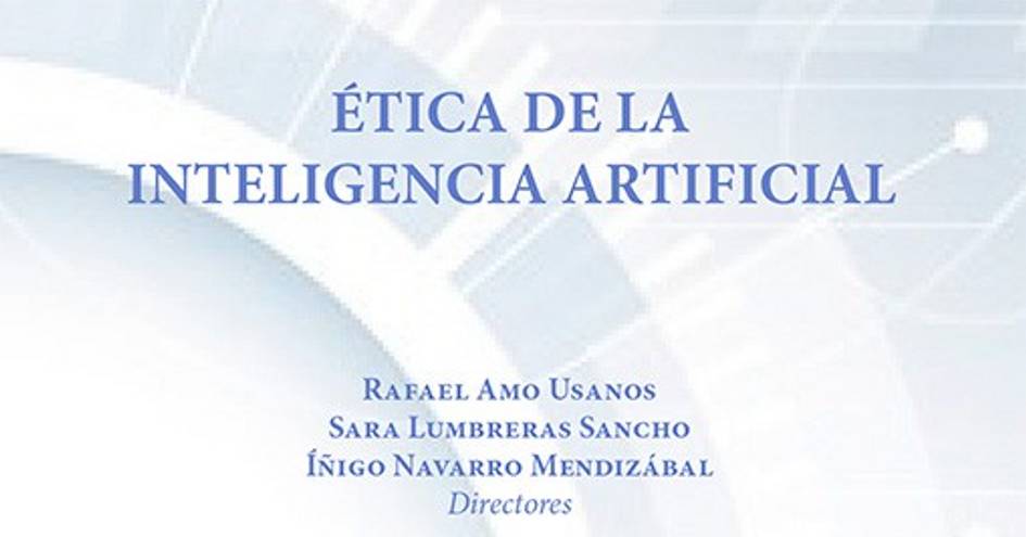 Portada de un libro sobre ética en inteligencia artificial.