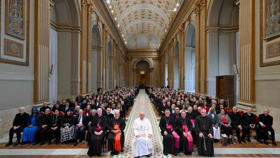Audiencia con el papa Francisco