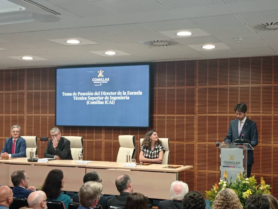 La toma de posesión del nuevo director de la Escuela Técnica Superior de Ingeniería de Comillas ICAI.