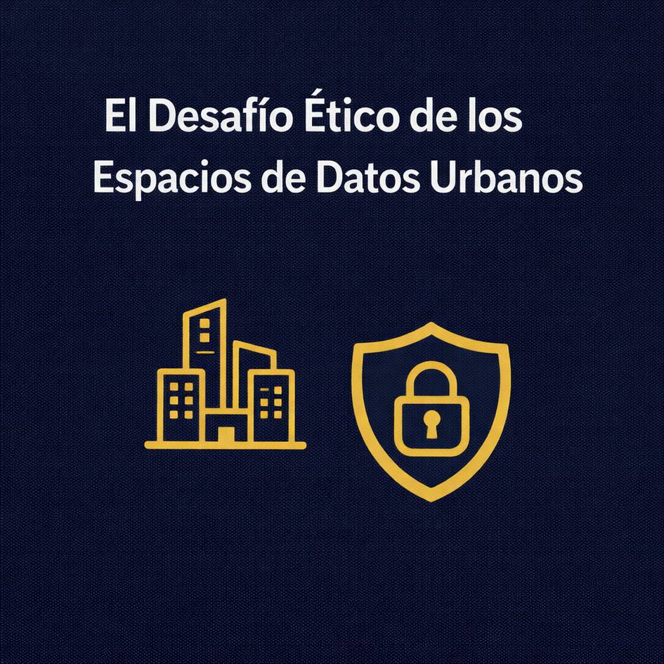 Imagen que aborda el desafío ético relacionado con los espacios de datos urbanos.