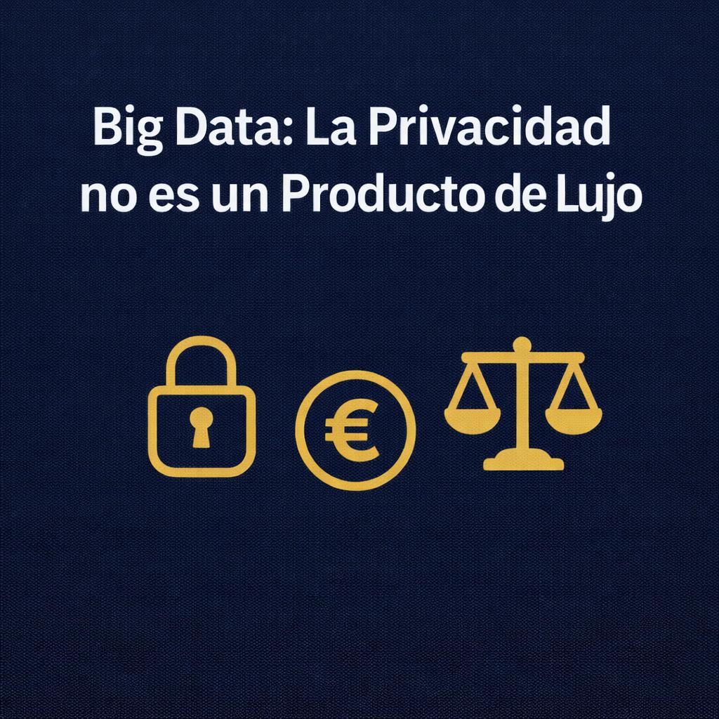 Una imagen que destaca la importancia de la privacidad en el contexto del Big Data.