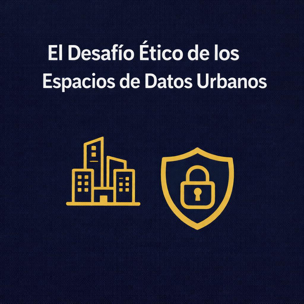 Imagen que aborda el desafío ético relacionado con los espacios de datos urbanos.