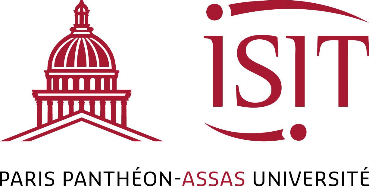 Logo de la Universidad París Panthéon-Assas y ISIT.