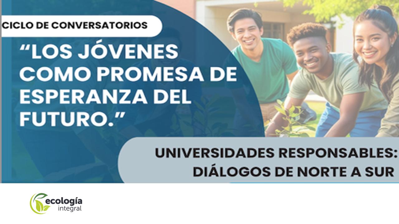 Un grupo de jóvenes sonrientes participa en un ciclo de conversatorios sobre su importancia en el futuro.