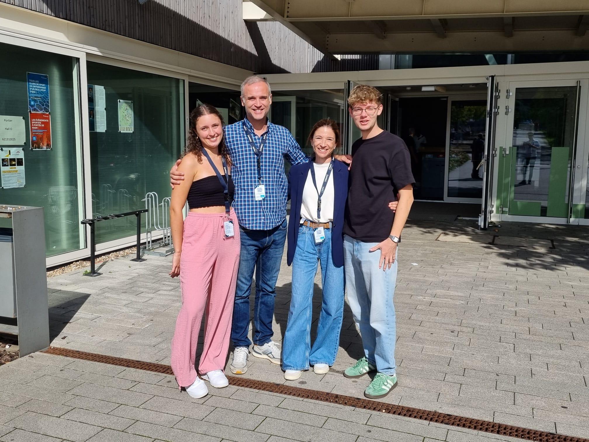 Estudiantes y docentes de fisioterapia de EUEF participan en el Congreso ENPHE Forum 2025 