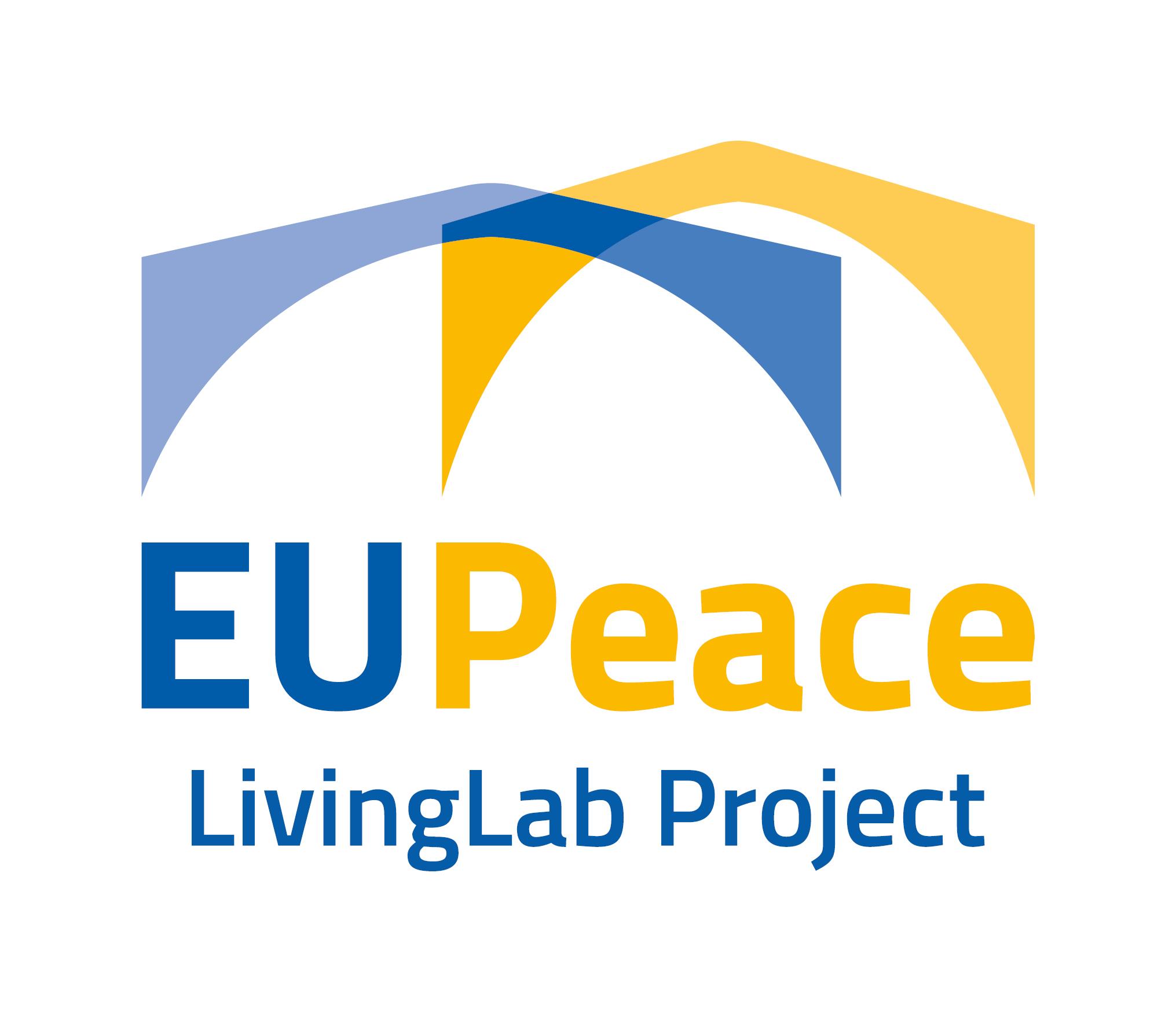 Logo del proyecto Living Lab EUPeace.