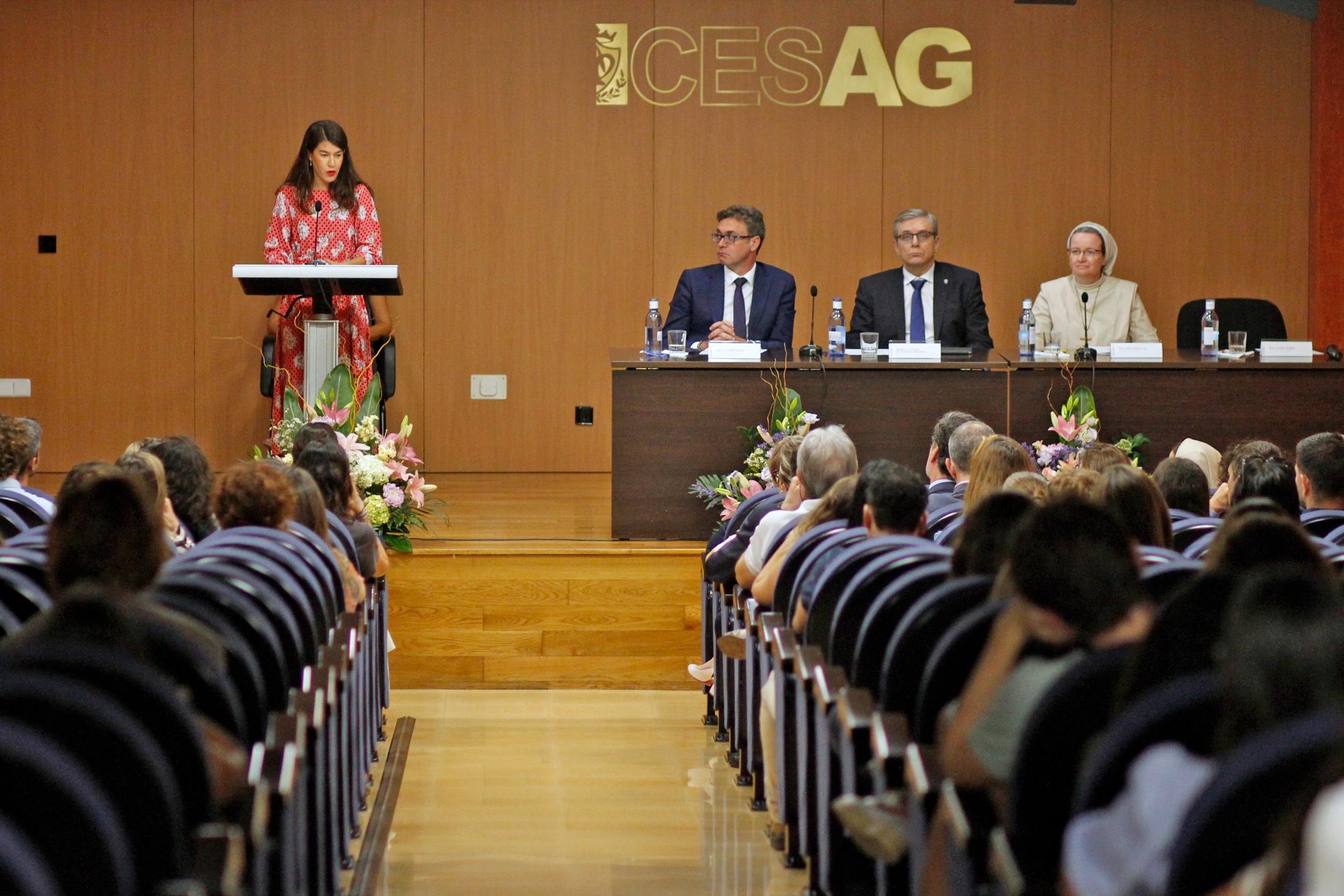 CESAG inauguracion curso. Loreto Gútiez, Antoni Costa, Antonio Allende y Julia Violero.jpeg