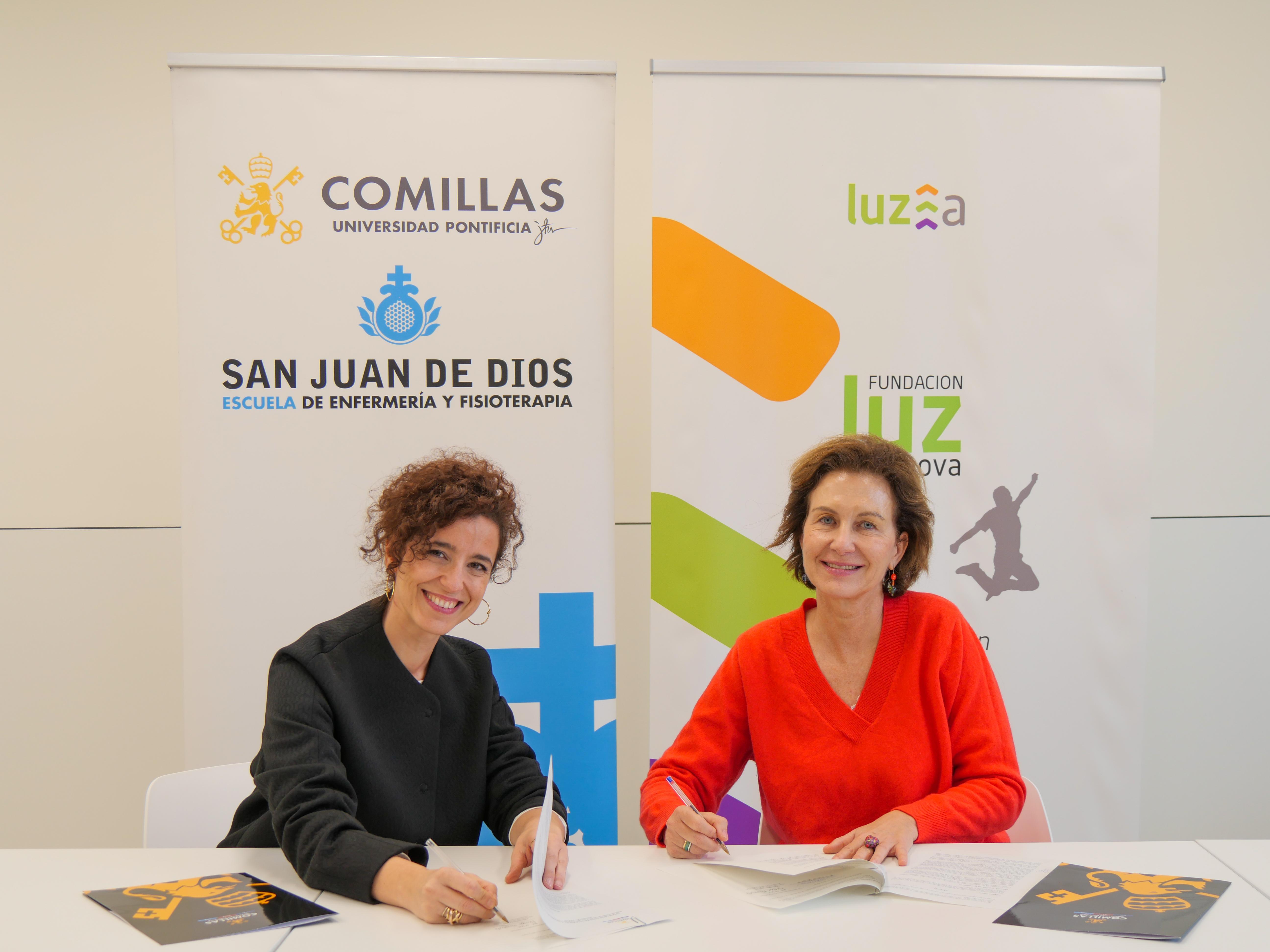 María Simarro y Maite Pacheco firman un acuerdo