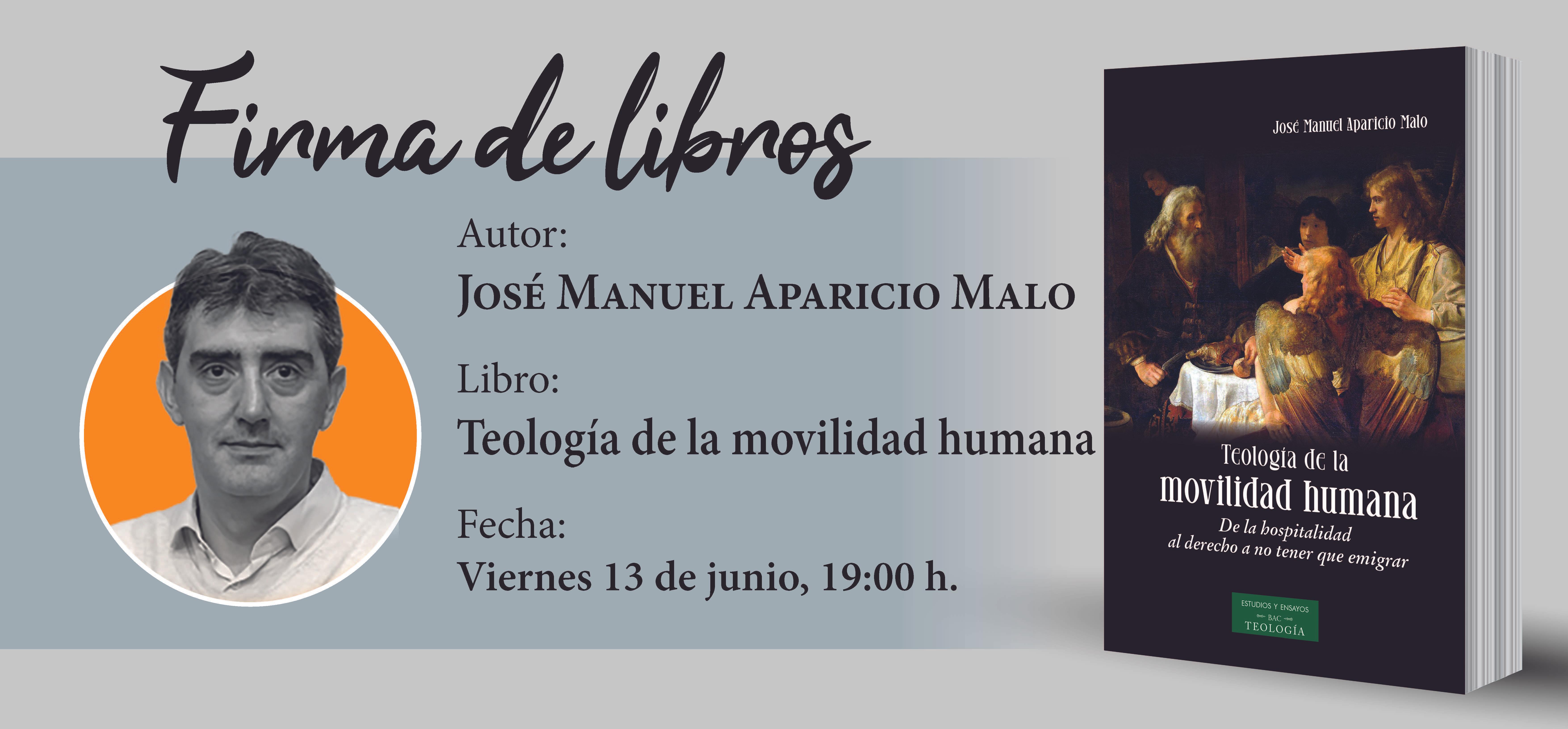 Un evento de firma de libros donde el autor presenta su obra sobre la movilidad humana.