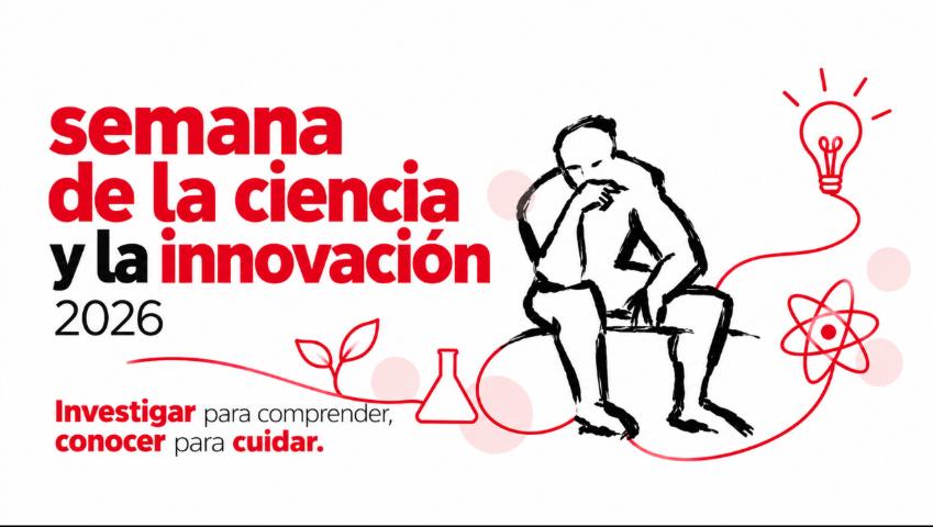 Un cartel que promociona la Semana de la Ciencia y la Innovación 2026.