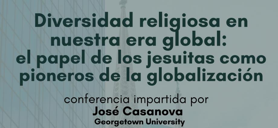 Una conferencia sobre la diversidad religiosa y el papel de los jesuitas en la globalización.
