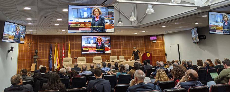 "Trabajando juntos por el acceso universal a la energía", organizada por la Mesa de Acceso Universal a la Energía, de la que forma parte el Instituto de Investigación Tecnológica (IIT) de Comillas ICAI.