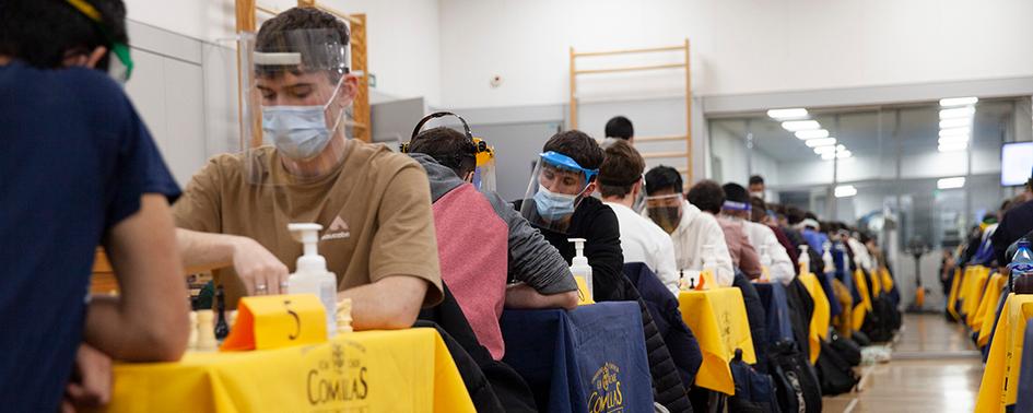 El gimnasio de ICADE acogió el Campeonato Universitario de Ajedrez de la Comunidad de Madrid