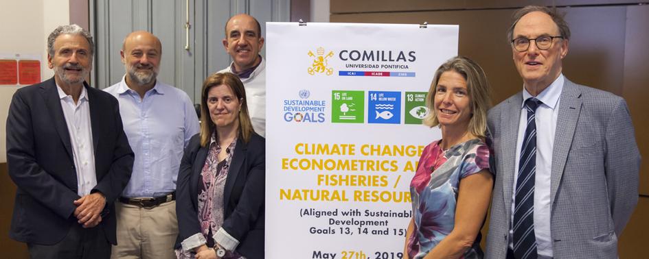 De recursos naturales se habló durante el workshop Climate change Econometrics and Fisheries/Natural Resources que se celebró en Comillas.