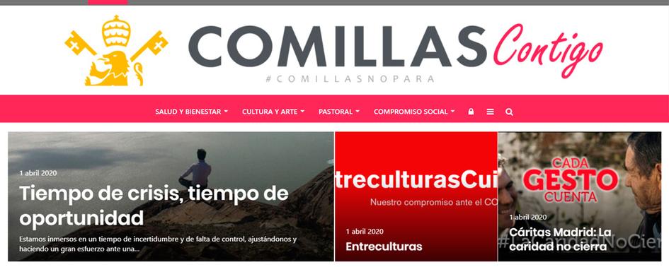 Nueva web Comillas Contigo