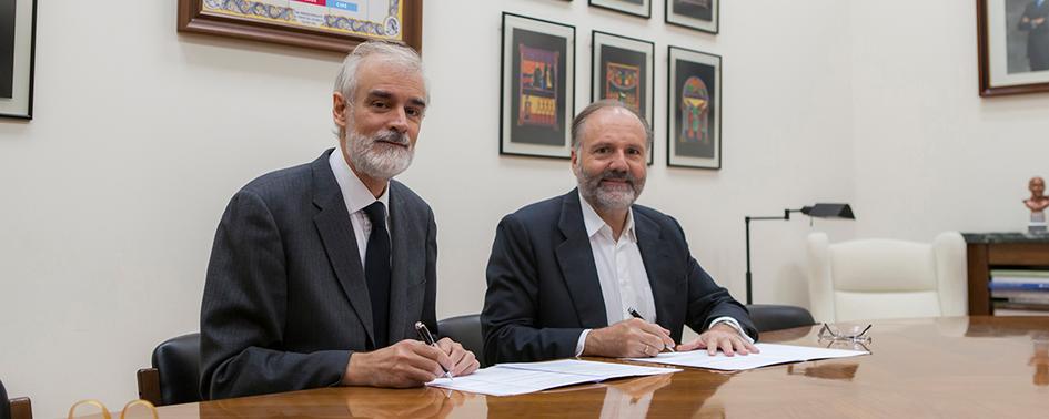 El rector de Comillas y el presidente y fundador de Dádoris