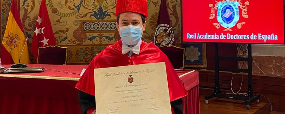 Diego Agulló Agulló ha sido reconocido por la Real Academia de Doctores de España por su trabajo de investigación