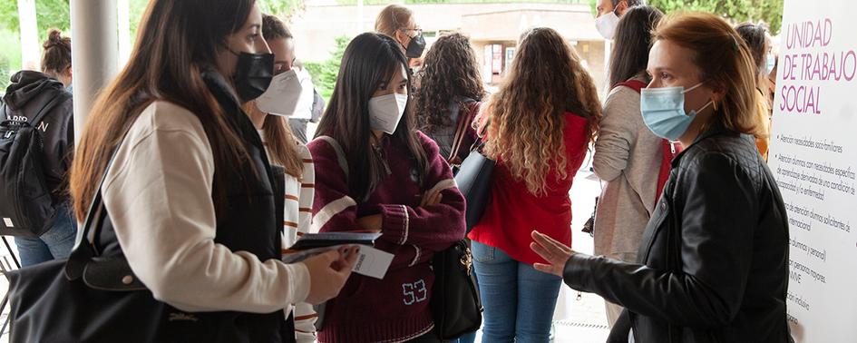 Los nuevos alumnos pudieron conocer los servicios que la universidad ofrece