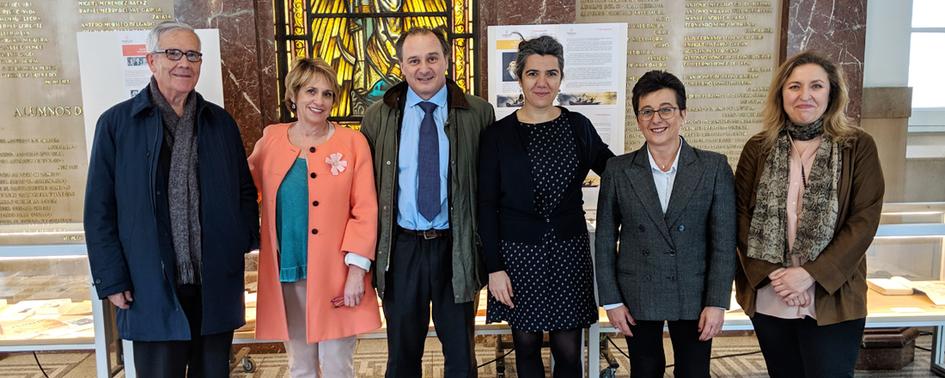 Manuela Ferreiro, Nadia Rodríguez Ortega, José García de Castro y María del Puy Salvador