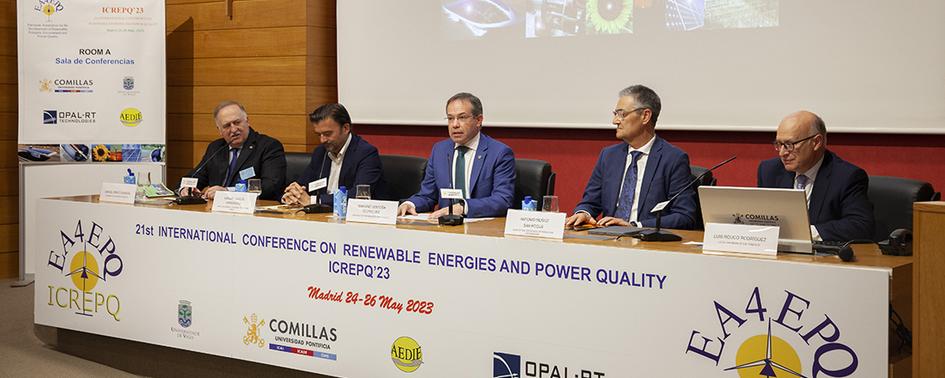 Comillas ICAI organizó la vigésimo primera edición del congreso internacional en energías renovables y calidad de la energía eléctrica