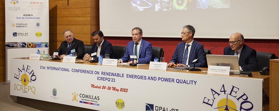 Comillas ICAI organised the 21st edition of the International Conference on Renewable Energy and Power Quality