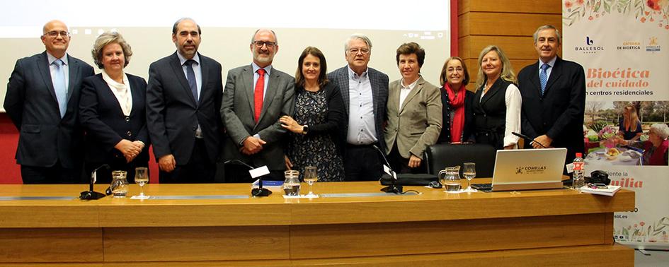 Ballesol y la Cátedra de Bioética de la Universidad Pontificia Comillas celebran una jornada sobre cuidados paliativos y eutanasia