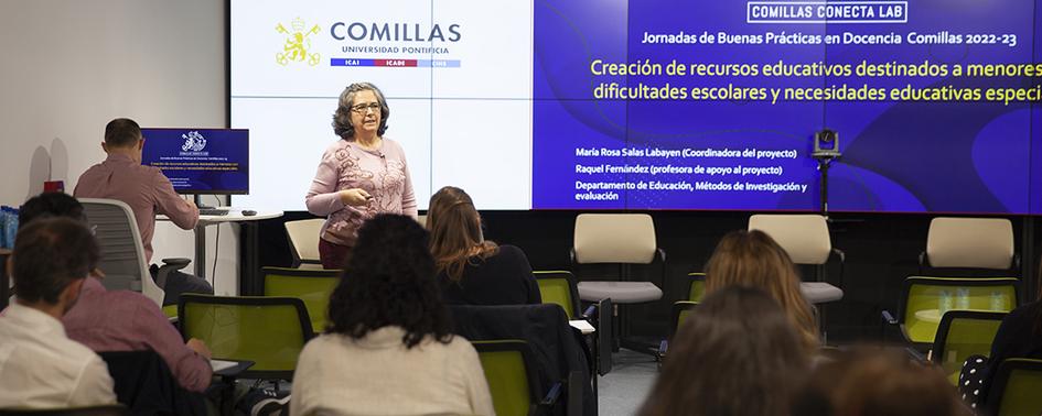 La profesora del Departamento de Educación de la Facultad de Ciencias Humanas y Sociales (Comillas CIHS), Rosa Salas