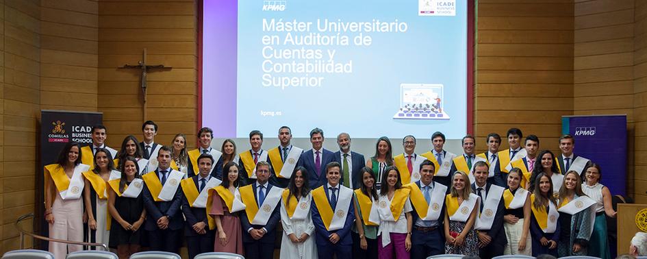 Graduación del Máster en Auditoria y Contabilidad Superior